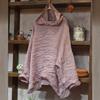Women Vintage Hooded T-Shirts Solid Color Long Sleeve Spring Casual Loose Women Soft T-Shirts