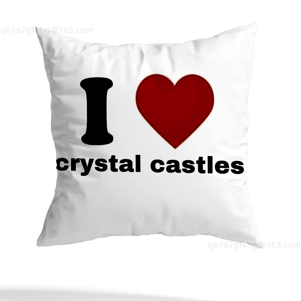 Наволочка Crystal Castles, декоративная, в повседневном стиле, подходит для домашнего декора (исключая наполнитель)