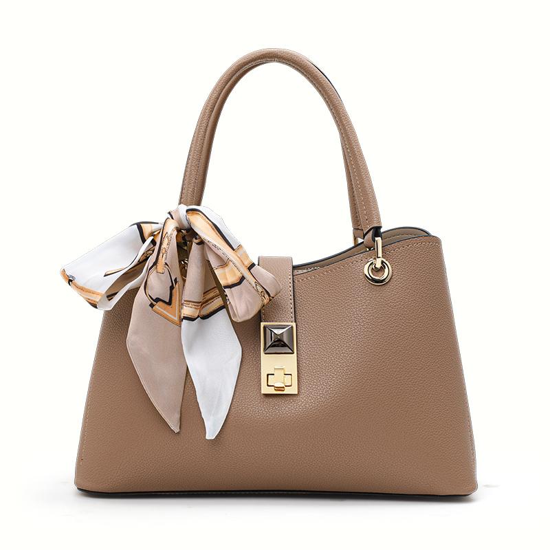 Aidrani A high-end and minimalist women's handbag made of high-quality cowhide with a large capacity