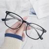 Retro TR90 Insert Anti-blue Light Glasses Rice Nail Style Women's Plain Glasses Frame Ultra-light Student Frame