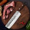 Кухонный нож из нержавеющей стали, кованый ручной работы, мясной нож, нож для нарезки фруктов, кухонный нож для мясника, нож для разделки рыбы