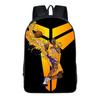 Школьная сумка NBA Kobe, Рюкзак для мальчиков и девочек, Рюкзак большой вместимости с двойной молнией