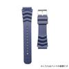 Band Belt 22mm Urethane Genuine Divers Replacement Navy RS04K22NY1 Set with Simple Spring Bar Removal Instructions [Seiko]