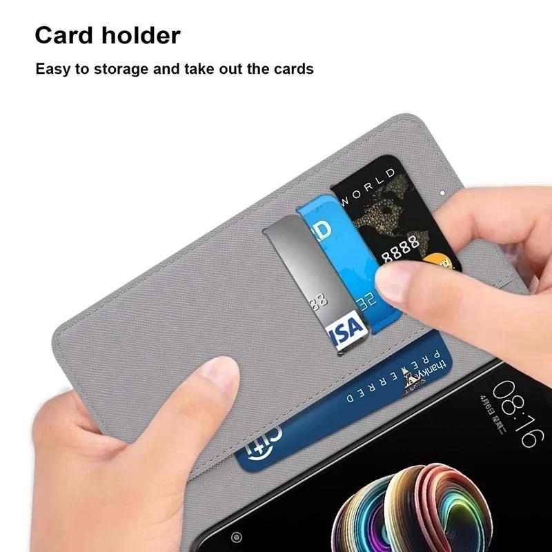 Wallet Book Stand Case for Funda Xiaomi 14T Pro Case on For Coque Xiomi 14t Pro Xiaomi14T 14TPro Cat Animal Painted Phone Cover