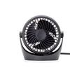 Topland Настольный Мощный Струйный Розетка Питания [Последняя Модель 2025] Вентилятор, Маленький, Ветер, ВЕНТИЛЯТОР, Питание, Тихий, Черный, SF-CC25BK