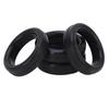 4Pcs 2inch O Ring BR554 Exhaust Hanger Black Noise Reduction Long Lasting Exhaust Hanger O Ring for Vehicles