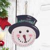 Christmas Advent Collection Decorative & Reusable Wooden Countdown Calendar, Snowman Countdown