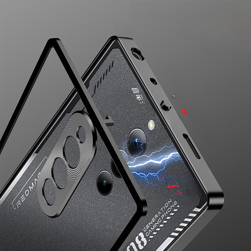 Чехол для телефона Remagic Red Magic 8S Pro с металлическим каркасом и магнитной линзой для Z50 Ultra