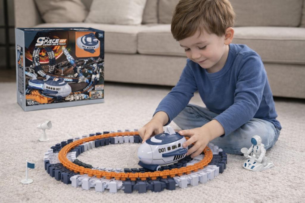 Space Diy Space Track 103 Elements + Vehicle 3