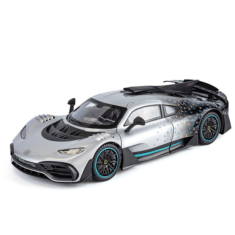 1/18 BENZ AMG ONE Модель Суперспортивного Автомобиля из Сплава Со Звуком и Светом Игрушечная Машинка для Мальчика Модель Фигурка Подарок на День Рождения Коллекция Настольное Украшение