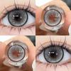 Eyeshare Фиолетовые контактные линзы для косметических глаз Красивые модные серо-коричневые линзы для зрачков