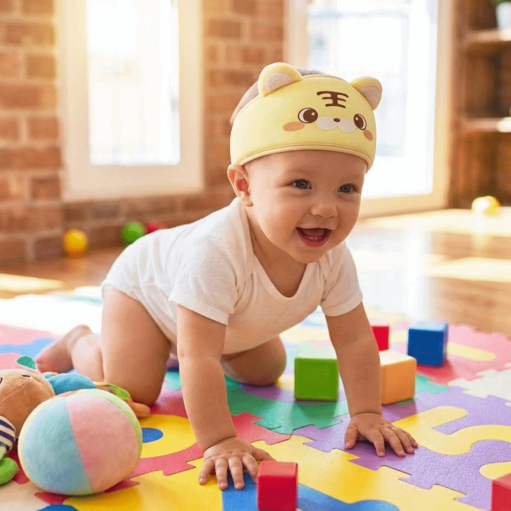 Adjustable Strap Baby Head Protector Padded Design Padded Head Cushion Toddler Safety