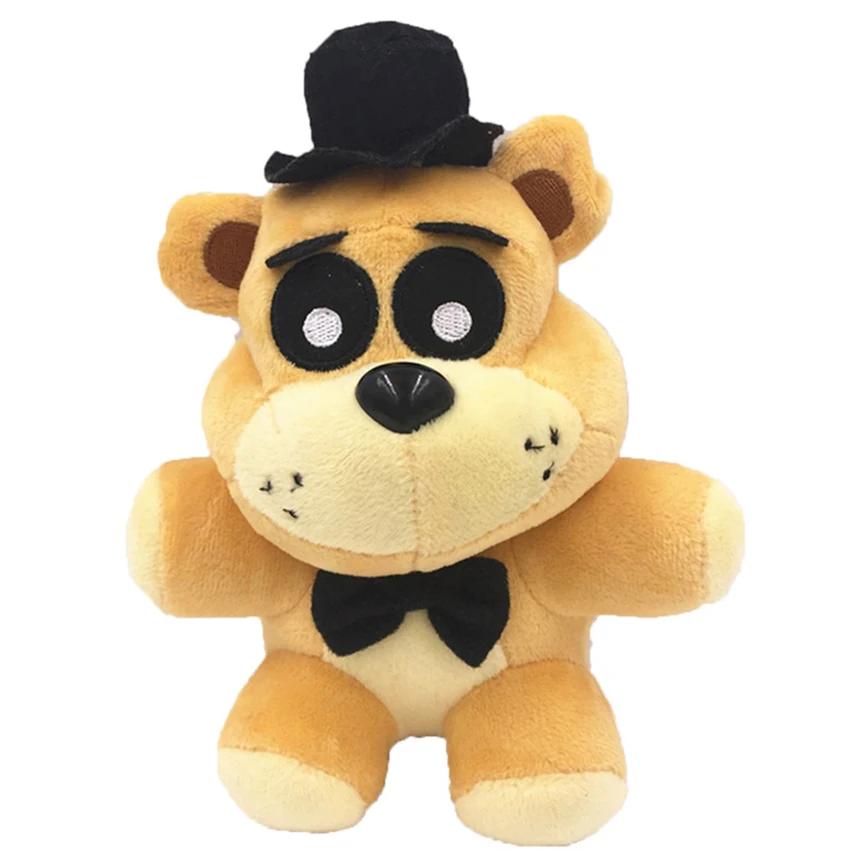 .Пять ночей с Фредди (FNAF) - Симпатичные плюшевые игрушки. Игровые куклы 18 см: Мишка Бонни, Фокси из Анимационного Сериала. Плюшевый Фредди