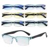 Smart Automatic Zoom Reading Glasses Rimless Computer Goggles New Blue Light Glasses  Unisex