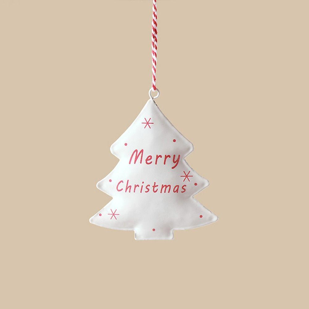 Двусторонние расписные рождественские подвески, скандинавский декор для рождественской елки, каплевидные украшения, фестиваль