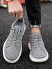 Модная мужская обувь на шнурках серого цвета, весенне-осенние кроссовки, высокое качество, мода 2025, низкая цена, классические оригинальные походные повседневные туфли для мужчин