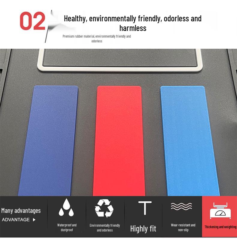 Электрический самокат Tai Ling Tan Tu EB Водонепроницаемый нескользящий резиновый коврик для ног