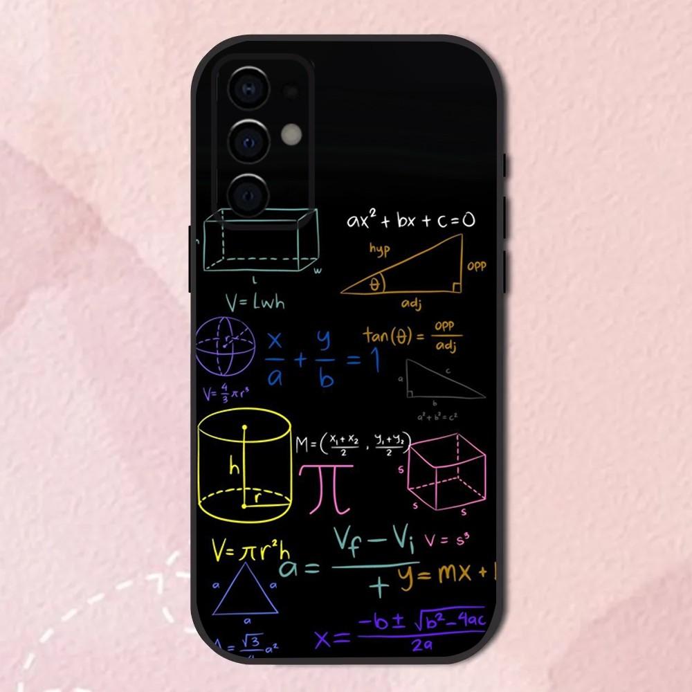 physics Chemical math formula Phone Case For Samsung S24,S21,S22,S23,S30,Ultra,S20,Plus,Fe,Lite,Note,10,9,5G Black Soft Shell