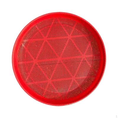 Поднос для мытья ягод Круглый сетчатый дуршлаг Органайзер для еды для кухни