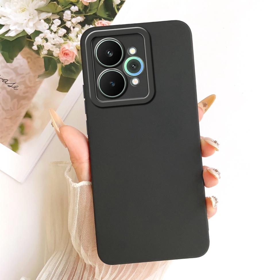 Чехол для Realme 15 Pro Корпус RMX5101 Силиконовый Роскошный Модный Цветы Каваи Милый Расписной Ударопрочный Чехол для Телефона