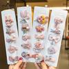 5 Pcs/Set Baby Girl Hair Clips Cartoon Bunny Bows Kids Hairpins Lace Princess Flower Children Barrettes Baby Hair Accessories