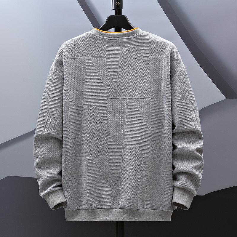 Мужской свитер на осень и зиму, мужской свитер большого размера с длинными рукавами, универсальный модный мужской свитер, повседневный пуловер, свитер