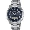 Casio Lineage Солнечные Радиоуправляемые Часы LCW-M100TSE-1A2JF Мужские Серебристая Нержавеющая Сталь Водонепроницаемость 10 Бар