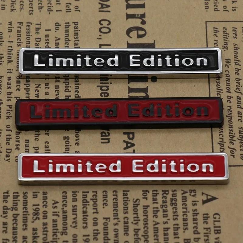 2/1 шт. 3D металлический логотип ограниченной серии для бокового крыла автомобиля, заднего багажника, эмблемы, значка, наклейки, украшения для автомобиля, аксессуары