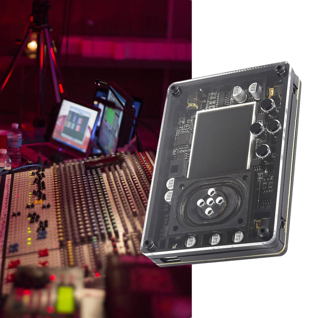 Портативный аудио терменвокс музыкальный модуль старинный электронный изобретательный инструмент несколько голосов регулируемый цветной экран