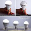 1-3PCS 5/7/9/12/15W Emergency LED Bulb E27 Rechargeable Backup Light 3-5H Battery Life Energy Saving Lamp for Camping Home Power Outage