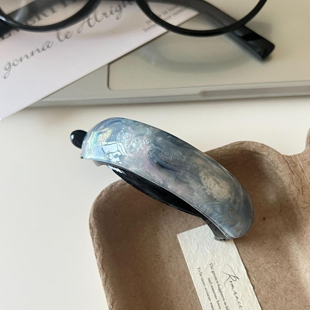 Ацетатная заколка-банан, заколка-твист, корейская новая заколка для хвостика, простая большая нескользящая заколка для волос, головной убор, аксессуары для волос для девочек и женщин