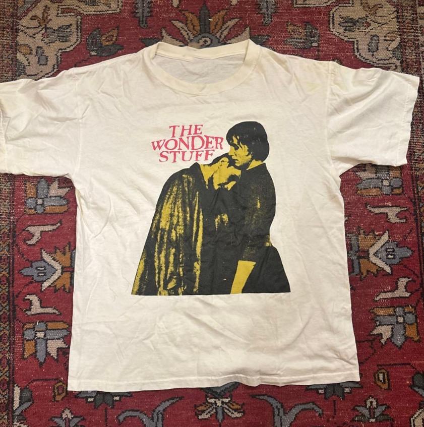Rare The Wonder Stuff Vintage Cotton Unisex T-Shirt EG432 Unisex T-Shirt