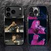 Певец J-Justin B-BieberS Для iPhone 17,16,15,14,13,12,11,Pro,MAX Черный Матовый Конфетный Чехол