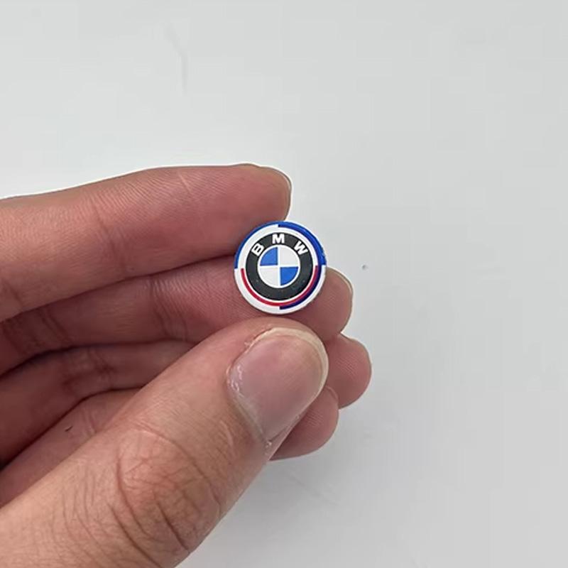 11MM 14MM Алюминиевые наклейки на корпус автомобильного ключа Для BMW M M1 M2 M3 F32 E53 E60 E90 E91 E92 E93 F01 F30 Автомобильный ключ Брелок Наклейки