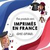 Tablier de cuisine - Léona - Motif Cheffe Cuisinière - Coton résistant - Impression durable France