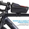 Bike Phone Bag EVA Hard Shell Waterproof Touchscreen Lightweight Cycling Road Mountain Bicycle Top Tube Front Frame Cellphone Pouch