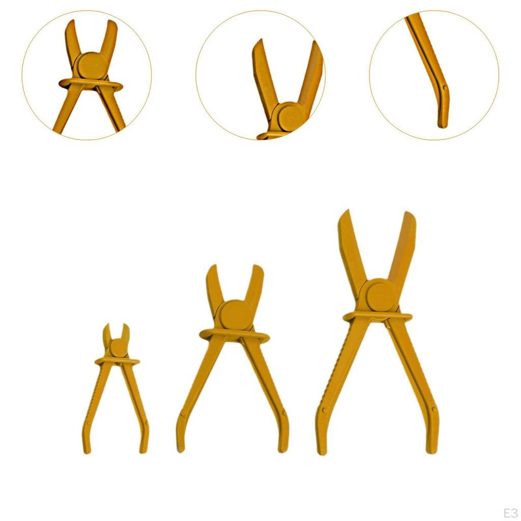 3 шт. плоскогубцы для обрезки трубок, плоскогубцы для уплотнения масляных труб, гибкие плоскогубцы для водяного топливного шланга