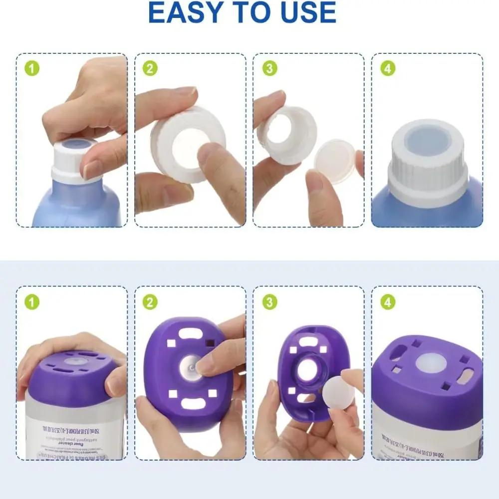 5 шт. многоразовый контейнер для заправки бутылок силиконовая прокладка для чистящего раствора Swiffer Wet Jet Mop