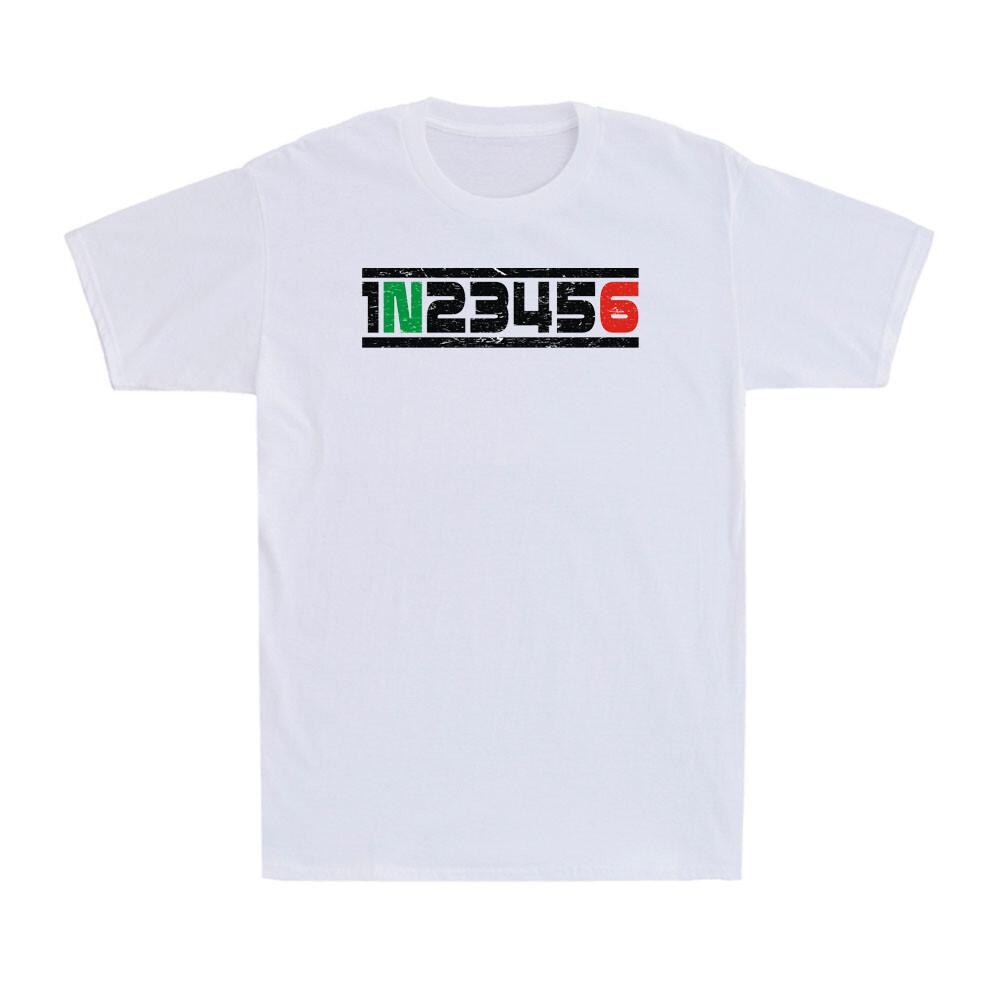 Motorcycle 1 N 2 3 4 5 6 Gears Biker Gift Motorbike Rider Bike Men's T-Shirt