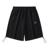 Outdoor Sports Logo Embroidered Lace-Up Casual Versatile Commuting Five-Point Relaxed Shorts Unisex Shorts Phantom-Black A2CD2A02