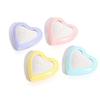 Anti-static Heart Hair Comb with Mirror Candy Color Massage Comb Folding Airbag Comb  Beauty Tool