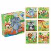 Educational Jigsaw 3D Cube Puzzle Dinosaur Montessori Wooden Puzzle Bricked Up STEM Learning Magnetic Puzzle Table Game
