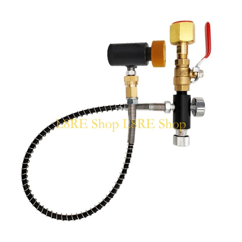 L8RE Thread N2O Inflation Connector for Sodas Machines Suitable for Various Canisters