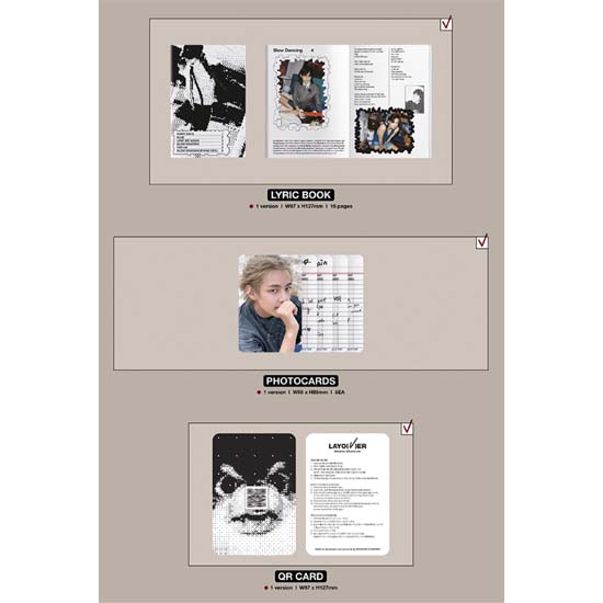 V(BTS) Solo Album 'Layover' (Weverse Albums Ver.)