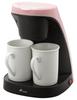 Cuore Electric Coffee Maker, 2-Cup, Drip Coffee Maker, CU-24CD(P), with Cup, Dio, Pink, Black
