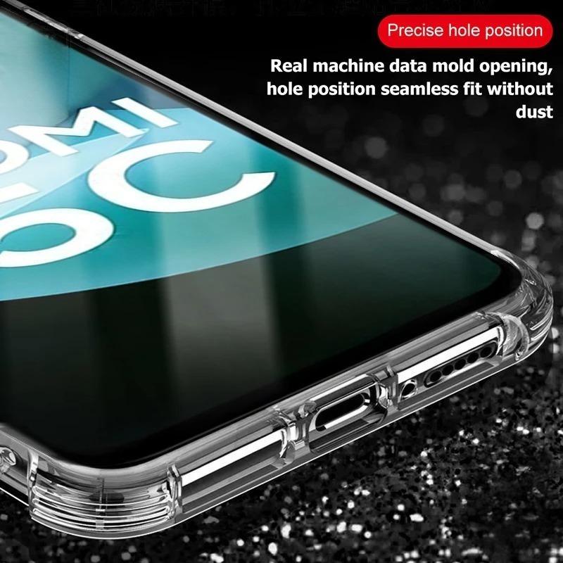 EUCAGR Ударопрочный Силиконовый Мягкий Чехол Для Телефона Для Redmi 15C Redmi15C 15 C C15 4G 2025 Задняя Крышка Прозрачная Защита Funda Capas