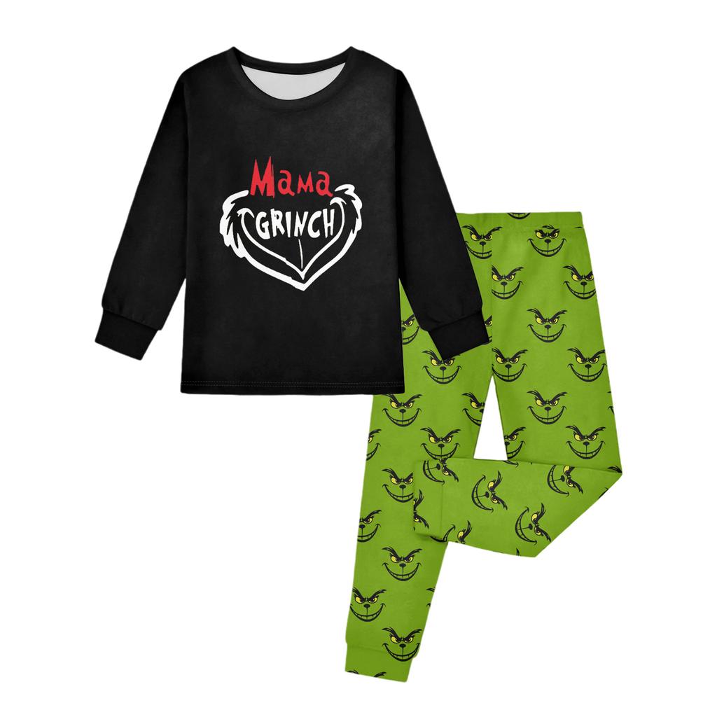 Children's Boys And Girls Thin Two-piece Long-sleeved Pants Two-piece