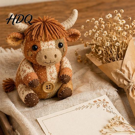 Набор для рукоделия из ткани DIY Пэчворк Животные Набор для ручного шитья с вырезанными деталями