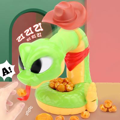 Электрическая игрушка-гремучая змея для взаимодействия родителей и детей. Игра-змея Rattle Robber. Хитрая игра-змея.