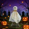 Halloween Tree Topper Decor Spooky Top Ornament for Indoor Outdoor Bedroom Garden